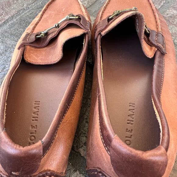 Cole Haan Somerset Link Bit Loafer Woodbury Men's Size 11M Brown - Picture 4 of 6
